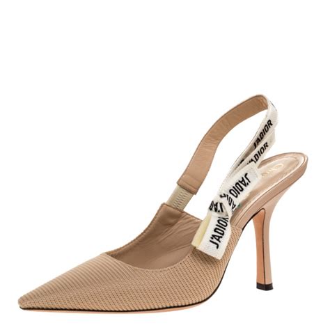 beige dior heels|genuine dior heels.